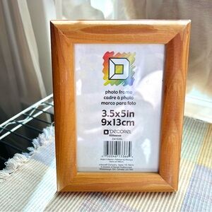 Vintage Wooden 3x5 Frame Blonde Wood